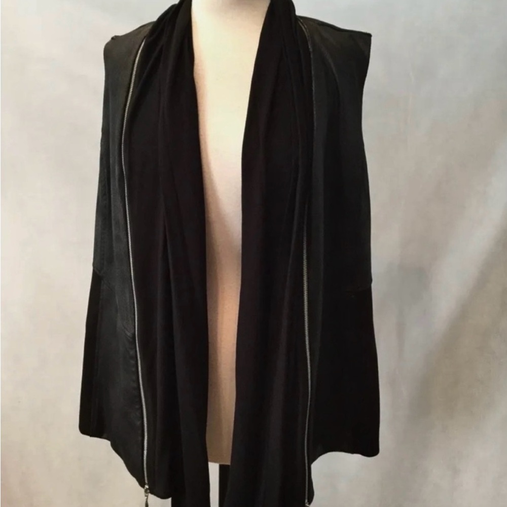 JOSPEH RIBKOFF LEATHER VEST
